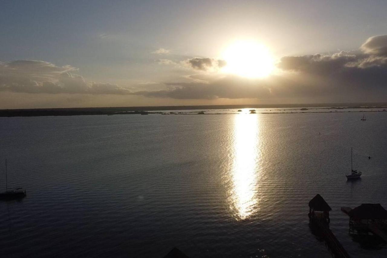 Bungalow Casita Carolina Bacalar Dış mekan fotoğraf
