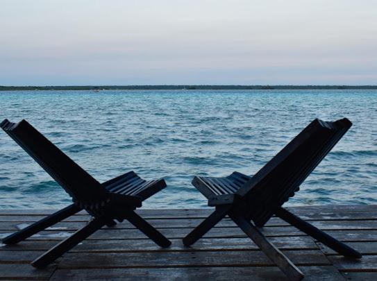 Bungalow Casita Carolina Bacalar Dış mekan fotoğraf